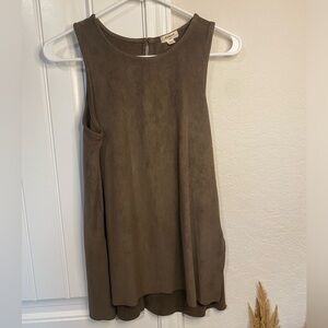 Dylan Suede Top